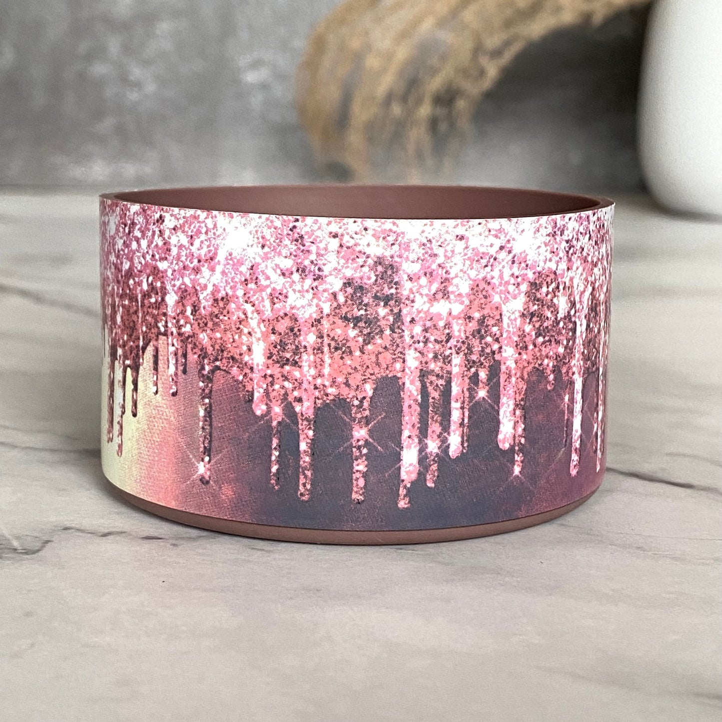 PINK GLITTER DRIP Tumbler Boot  NEW!