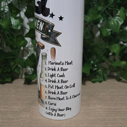 BBQ Rules For Men Tumbler