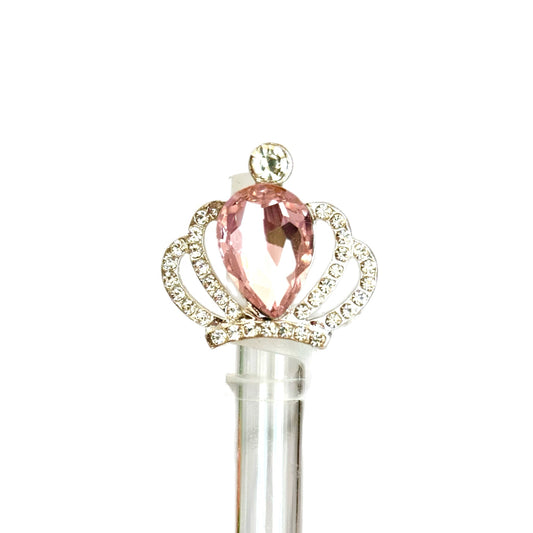 Glinda Crown Deluxe Metal Straw Topper