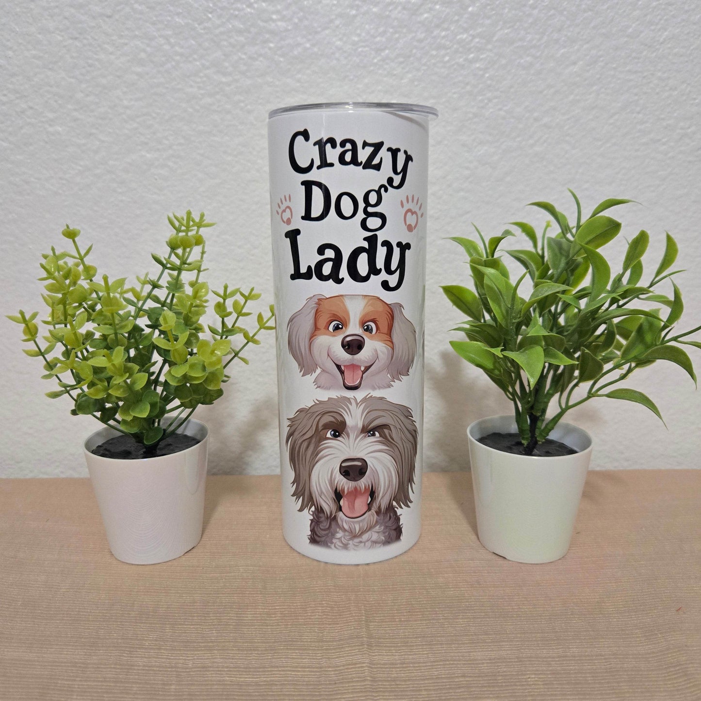 Crazy Dog Lady Tumbler