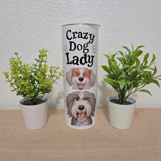 Crazy Dog Lady Tumbler