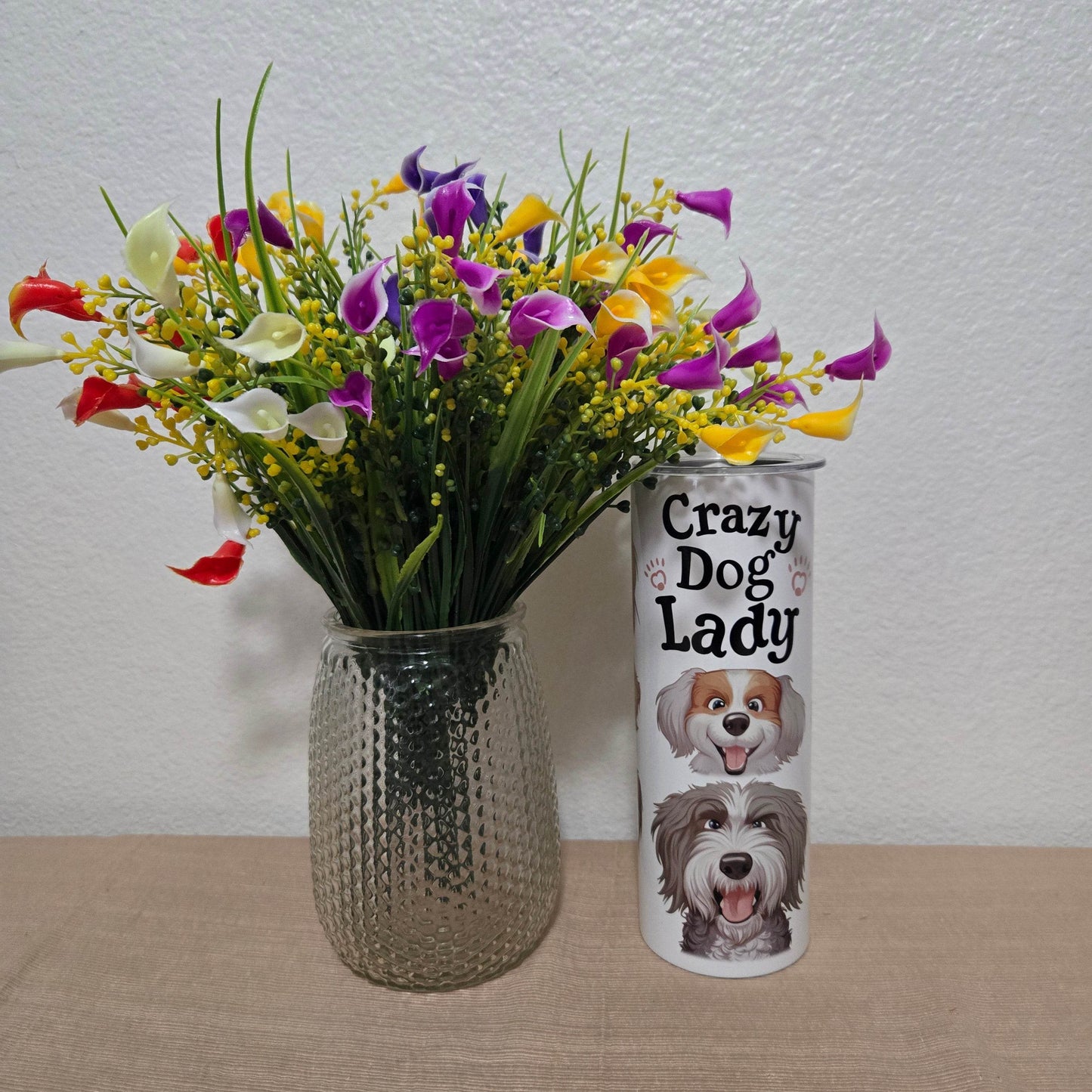 Crazy Dog Lady Tumbler