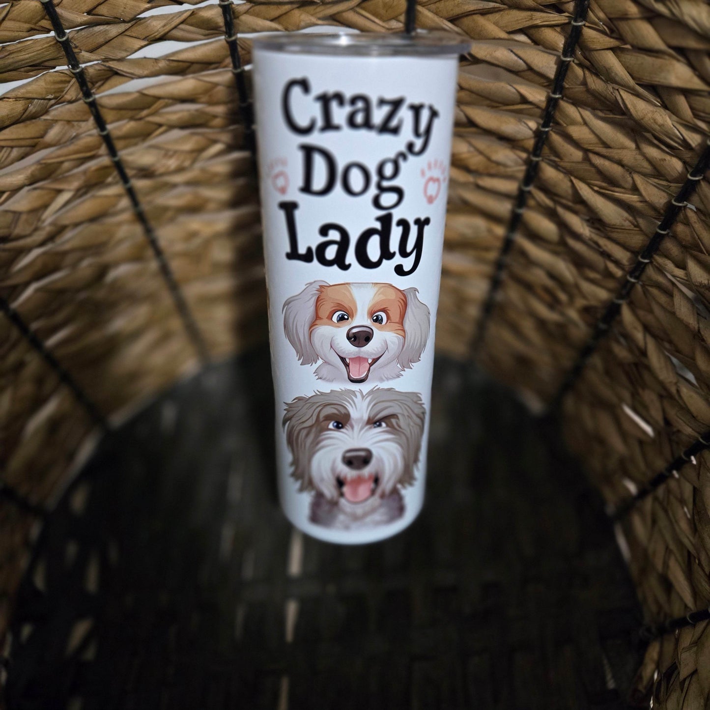 Crazy Dog Lady Tumbler