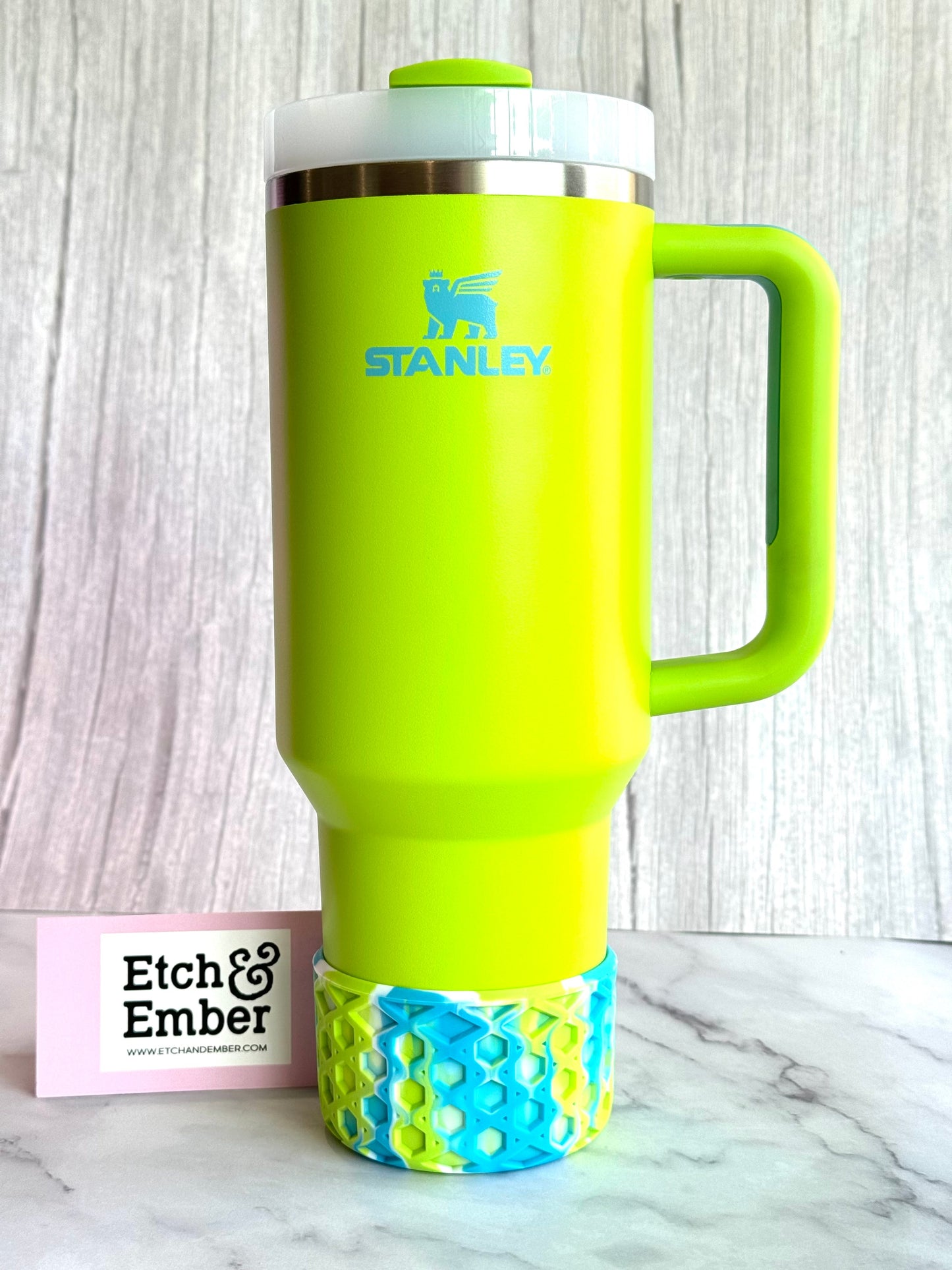 Bright Lime Remix WAFFLE Tumbler Boot