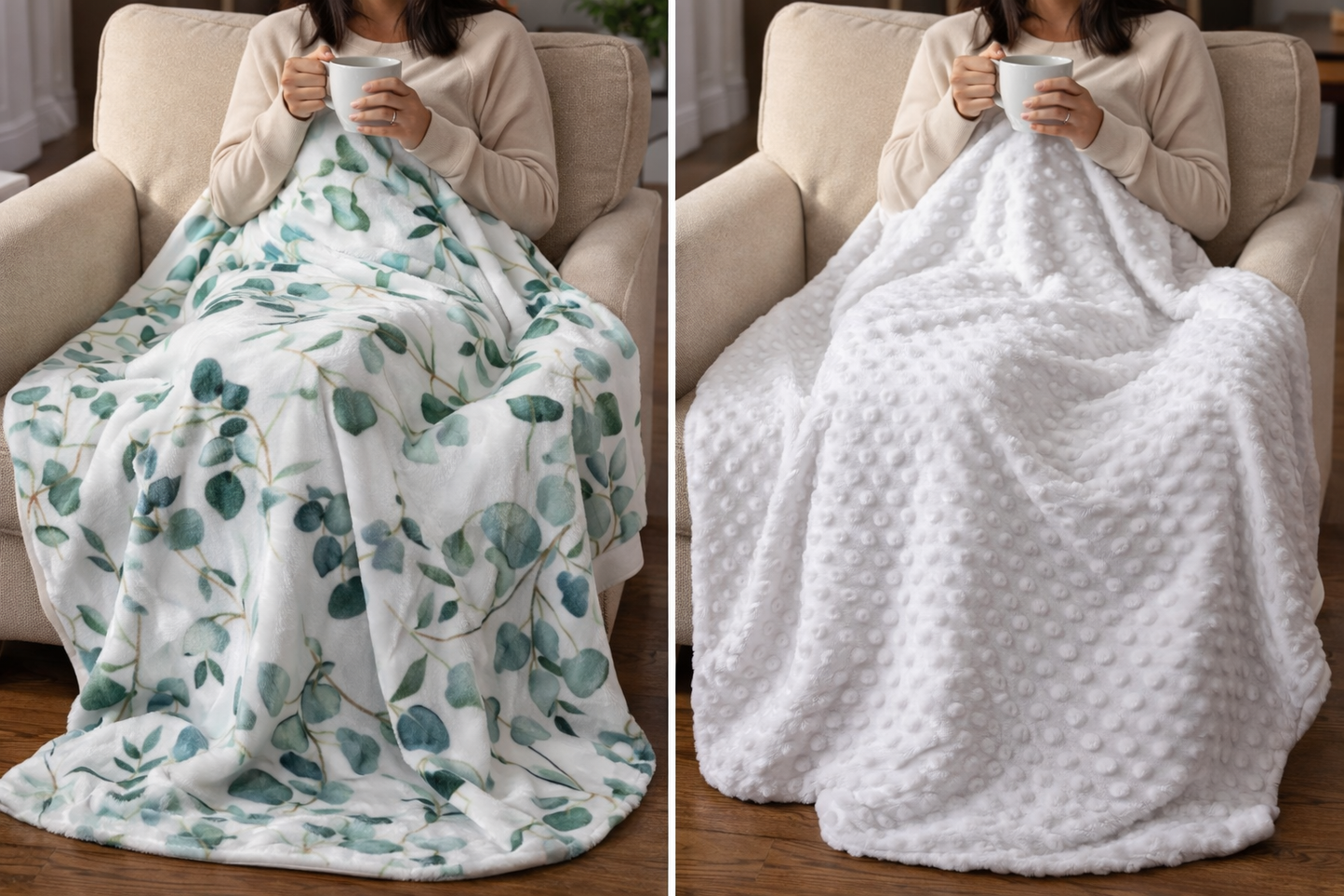 Woodland Whispers Minky Blanket