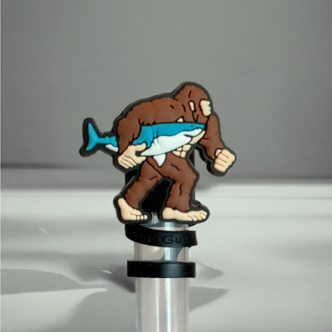 Sasquatch Straw Topper