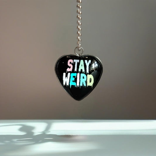 Stay Weird Charm - Tumbler Handle Charm