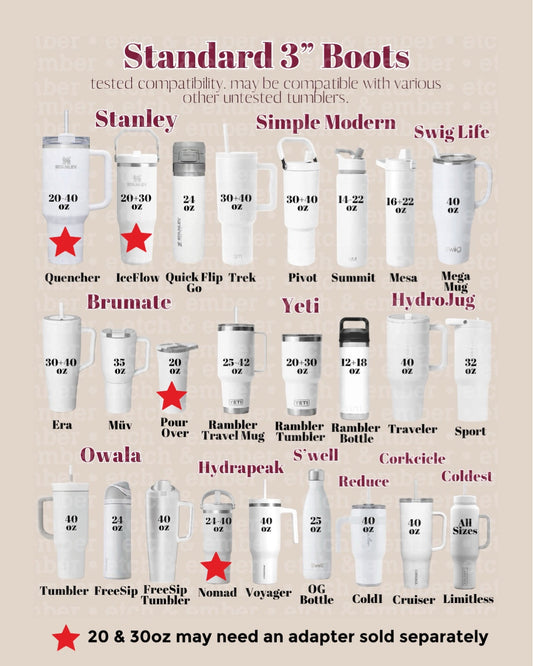 White Shorty Macrame Tumbler Boot