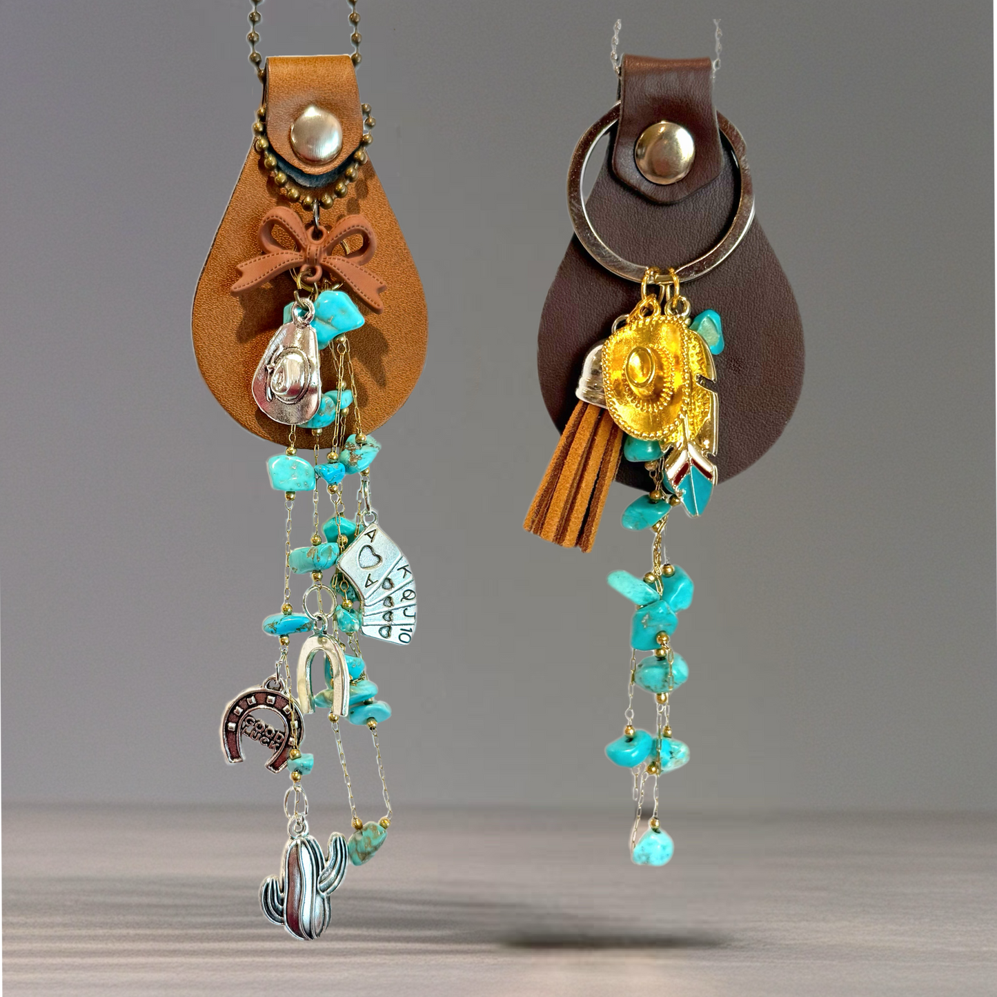 *Limited Edition* Turquoise Trails Charm - Tumbler Handle Charm