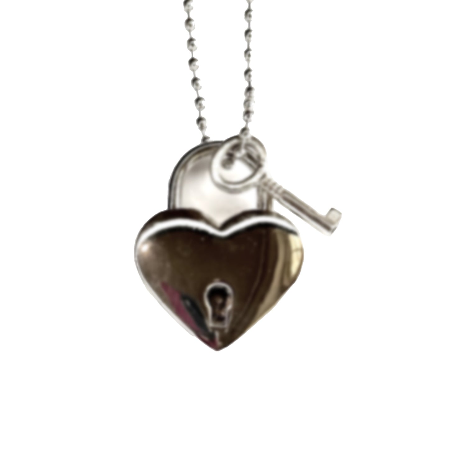 Locket & Key Charm - Tumbler Handle Charm