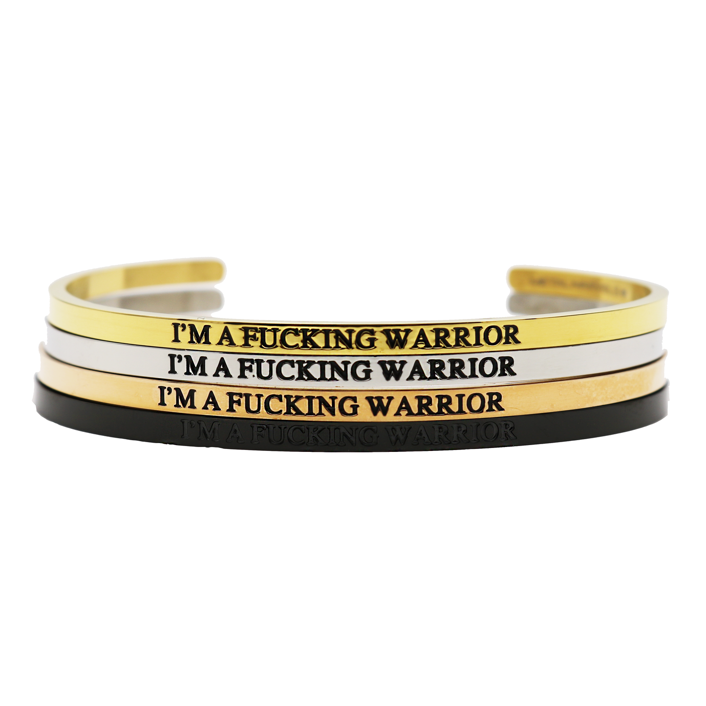 I'm a Fucking Warrior Bangle
