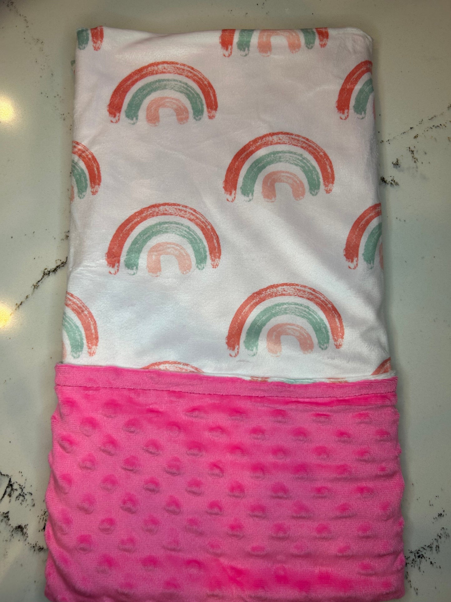 Colorful Creations Minky Blanket