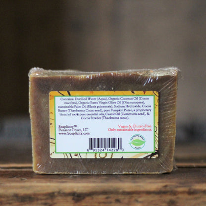 Pumpkin Chocolate Soap Bar