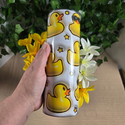 Inflated Rubber Duckies Tumbler