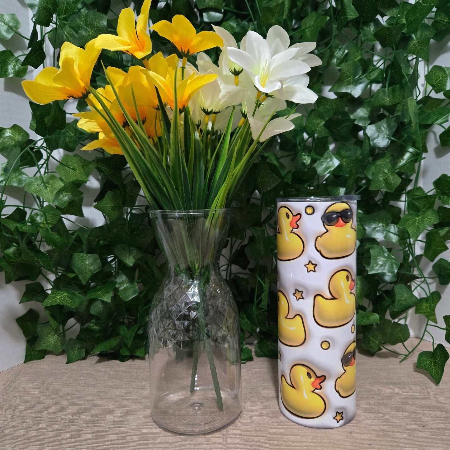 Inflated Rubber Duckies Tumbler
