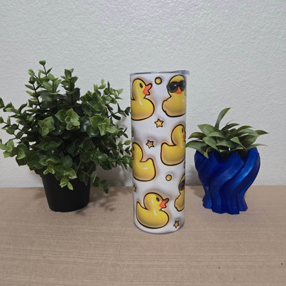 Inflated Rubber Duckies Tumbler