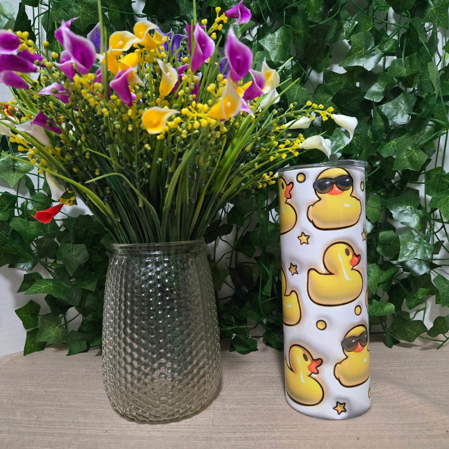 Inflated Rubber Duckies Tumbler