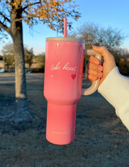 Take Heart 40 oz Ascend Tumbler