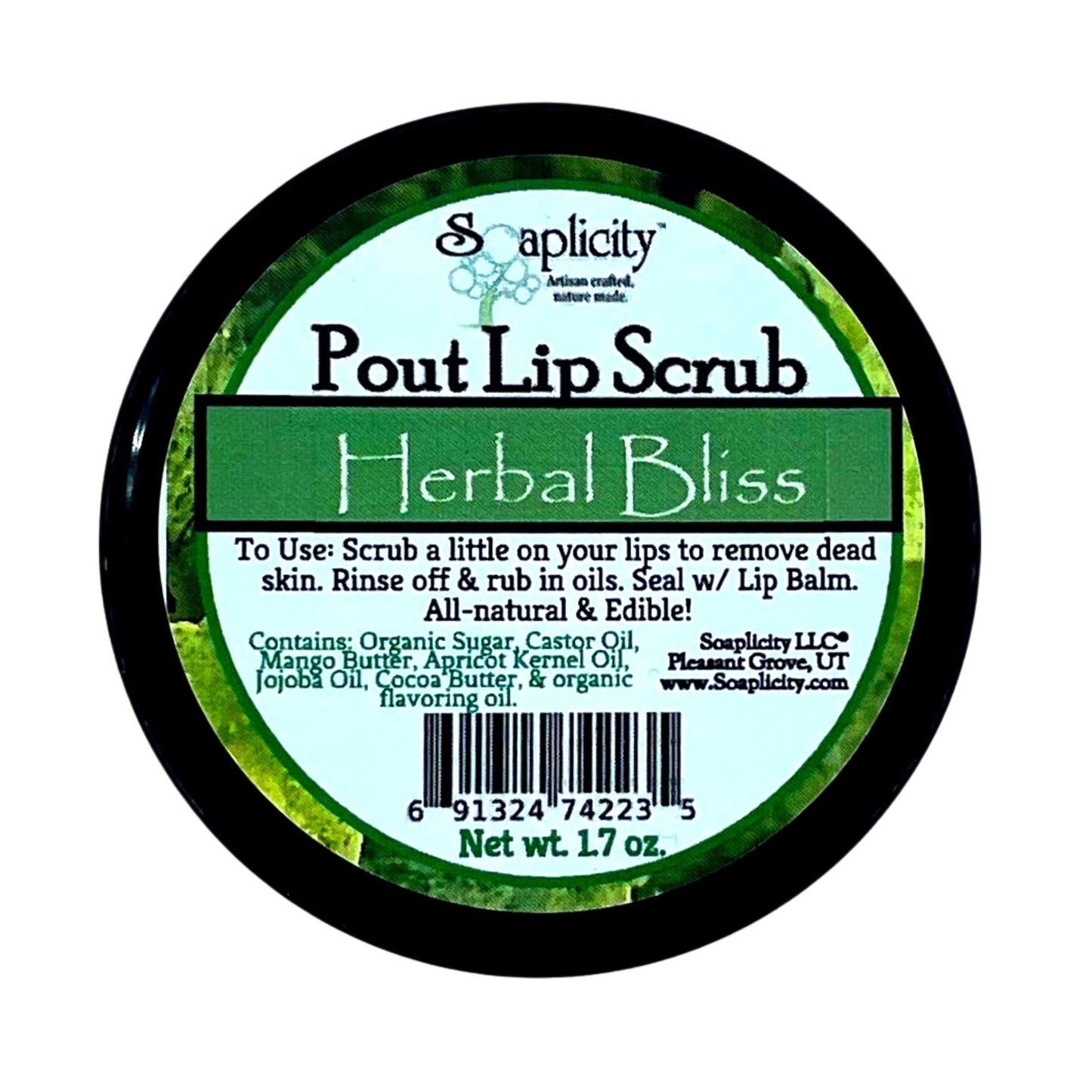 Herbal Bliss Pout Lip Scrub
