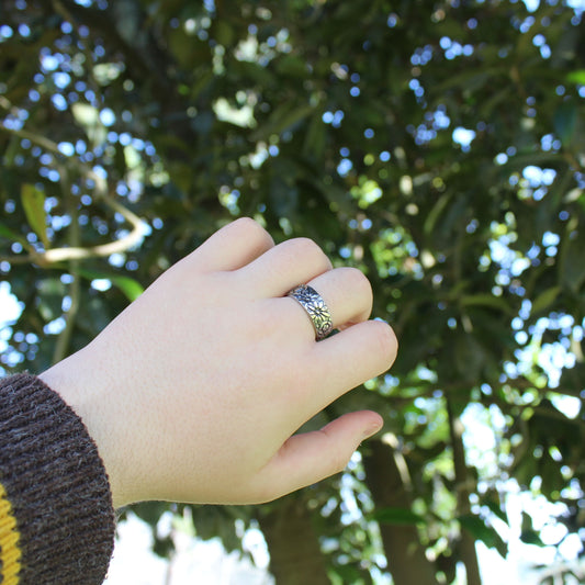 Daisy Chain Spoon Ring