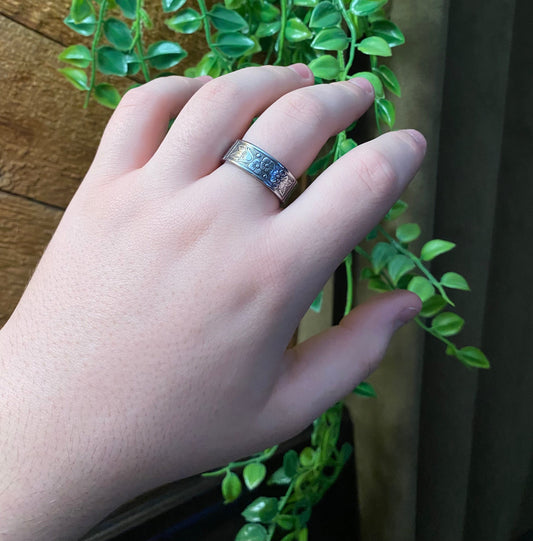 Garden Band Spoon Ring