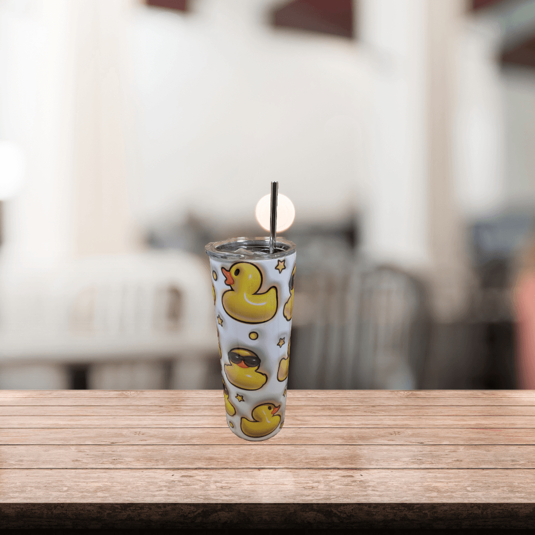 Inflated Rubber Duckies Tumbler