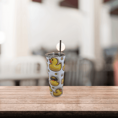 Inflated Rubber Duckies Tumbler