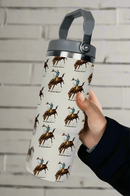 Let'r Buck Western Print 30oz Tumbler