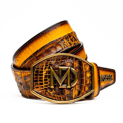 Texas Belt Mustard Brown